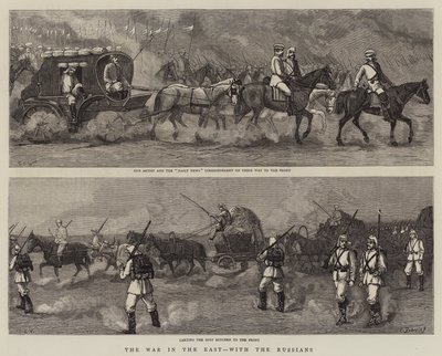 Der Krieg im Osten, mit den Russen von Samuel Edmund Waller